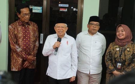 Wapres Ma'ruf Amin Tinjau Penanggulangan Kemiskinan di DIY