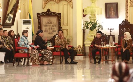 Wapres Ma'ruf Amin Hadiri Prosesi Midodareni Dhaup Ageng di Puro Pakualaman 