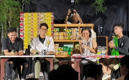 Alam Ganjar Berbagi Ilmu Bisnis dengan Anak Muda