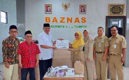 ASN Disdikpora Kebumen Salurkan Dana Kemanusiaan untuk Palestina Rp 184 Juta