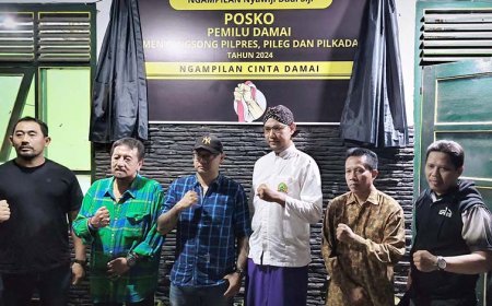 Antisipasi Konflik, Ngampilan Bentuk Posko Pemilu Damai