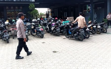Polisi Masih Menemukan Pelajar Menggunakan Motor Knalpot Brong