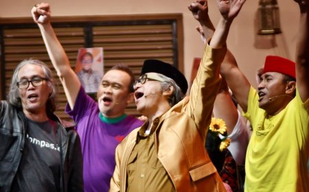 Agus Noor dan Butet Kartaredjasa Hadirkan Musuh Bebuyutan di Yogyakarta