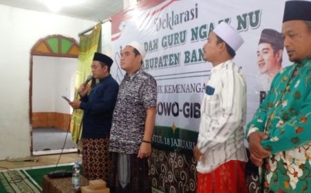 Kiai dan Guru Ngaji NU Dukung Prabowo-Gibran