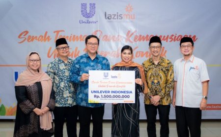 Lazismu Menerima Dana Kemanusiaan Rp 1,5 Miliar