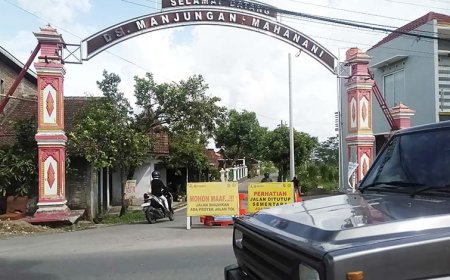 Segera Diperbaiki, Angkutan Material Dilarang Melintas Jalan Manjungan Ngawen