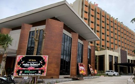 Jadi Rest Area di Kawasan YIA, Swiss-Belhotel Airport Yogyakarta Dibuka