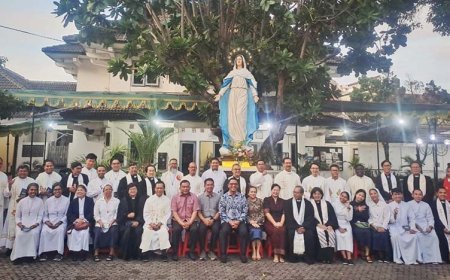 Umat Katolik dan Kristen Doa Bersama untuk Kesatuan dan Pemilu Damai