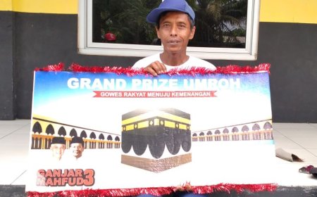 Suryanto, 25 Tahun Sebagai Guru Ngaji Peroleh Hadiah Umrah