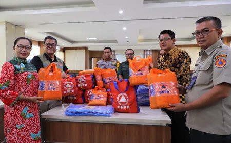 Pemkab Sleman Terima Bantuan Siaga Darurat Bencana Hidrometrologi