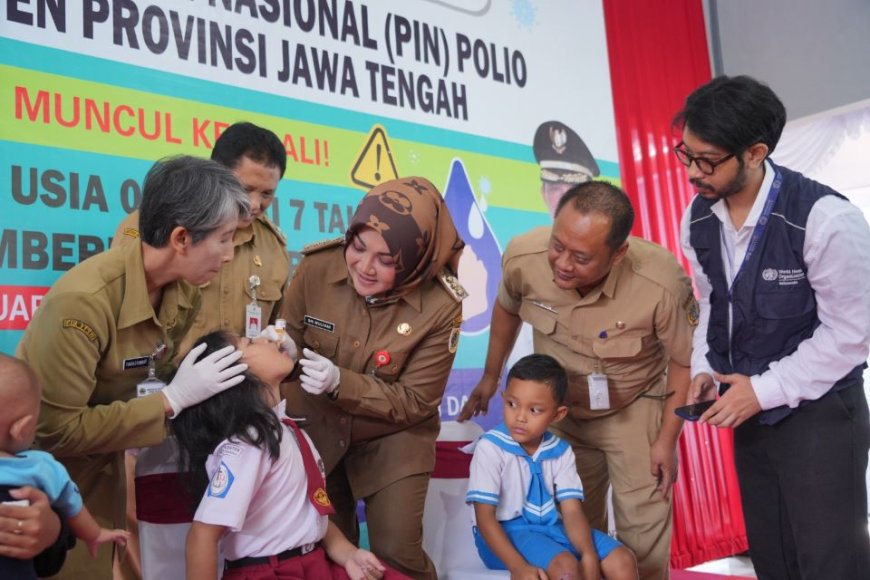 Pemkab Klaten Menggelar Sub PIN Polio Serentak