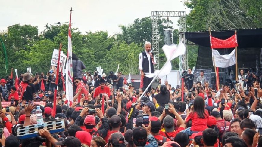 Kampanye Ganjar-Mahfud di Kulonprogo, Butet Menyindir, Yenny Wahid Soroti Peran Negara