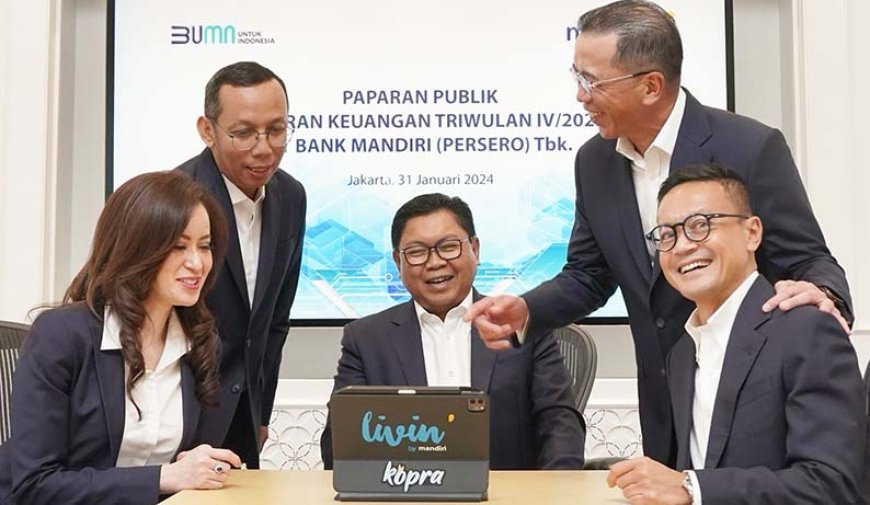 Pecahkan Rekor,  Bank Mandiri Bukukan Laba Bersih Rp 55,1 Triliun 