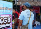 Selain Sembako, Telkomsel Bagikan Paket Data untuk Warga Terdampak Banjir Grobogan