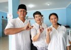 Wakil Bupati Sleman Bersama Keluarga Nyoblos di TPS 33 Kalurahan Tridadi