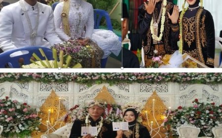 Pelajar SMA Negeri 11 Purworejo Praktik Menggelar Acara Pernikahan