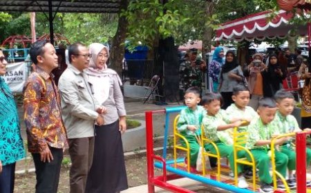 Satu Lagi Taman Bermain Anak di Bantul Diresmikan