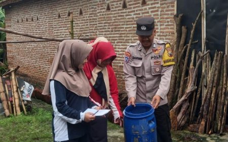 Petugas PSN Menemukan 37 Rumah di Candimulyo Kebumen Terdapat Jentik Nyamuk