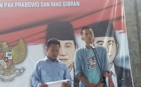 Ketua PAC Mundur, Memilih Gabung Relawan Prabowo-Gibran