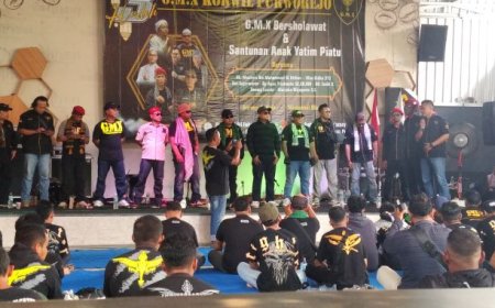 GMX Purworejo Peringati Harlah dengan Bersholawat dan Santuni Anak Yatim