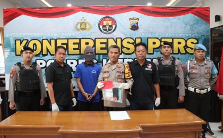 Polres Kebumen Tangkap Pemilik Sabu