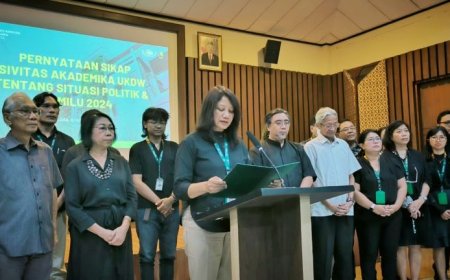 UKDW Yogyakarta Gelar Deklarasi Pemilu Bermartabat