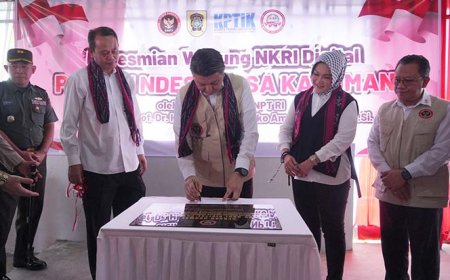 BNPT Meluncurkan Warung NKRI Digital Desa Kahuman