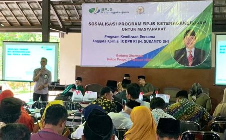 BPJamsostek Sosialisasikan Program dan Manfaat ke Ratusan Pekerja Informal di Kulonprogo