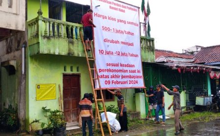 Tarif Sewa Naik Menjadi Rp 12 Juta, Pengguna Kios Alun-alun Kemiri Purworejo Kecewa