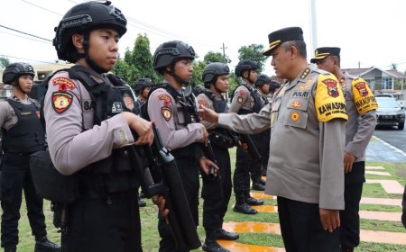 Pasukan Pengurai Massa Disiagakan Menjelang Pemungutan dan Penghitungan Suara