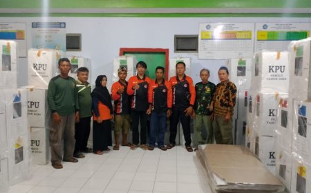 Logistik Pemilu Sudah Tersimpan di Gudang PPS