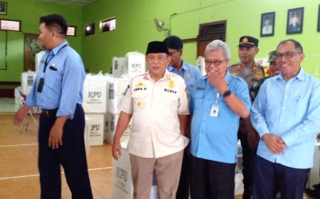Bupati Bantul Cek Kesiapan Pemilu, Semua Telah Siap