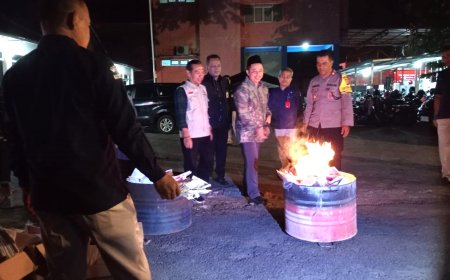 5.086 Surat Suara Rusak Dibakar
