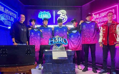 Tingkatkan Kemampuan Talenta Esports Indonesia ke Tingkat Dunia, Tri Gelar H3RO Masterclass: Level Up