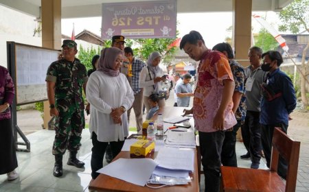 Bupati, Wabup dan Forkopimda Pantau Pelaksanaan Pemilu 2024