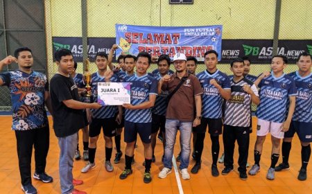 Tim Kemenag Juara Fun Futsal Hari Pers Nasional di Kebumen