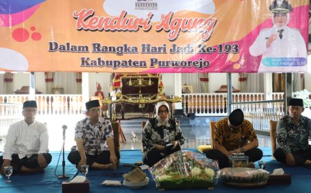 Kenduri Agung Tandai Hari Jadi Ke-193 Kabupaten Purworejo