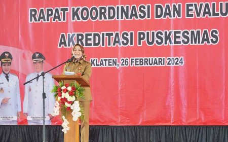 Seluruh Puskesmas di Klaten Meraih Akreditasi Paripurna