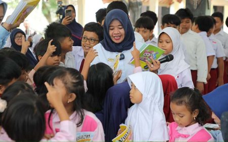 Bupati Launching Inovasi Literasi Cendol Manis, Dorong Minat Baca Generasi Muda