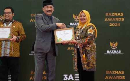 Bupati Sleman Meraih Baznas Awards 2024