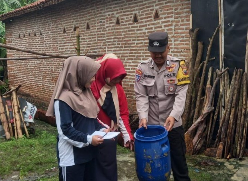 Petugas PSN Menemukan 37 Rumah di Candimulyo Kebumen Terdapat Jentik Nyamuk
