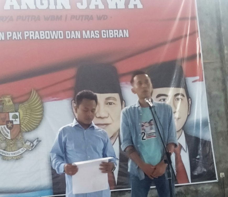 Ketua PAC Mundur, Memilih Gabung Relawan Prabowo-Gibran