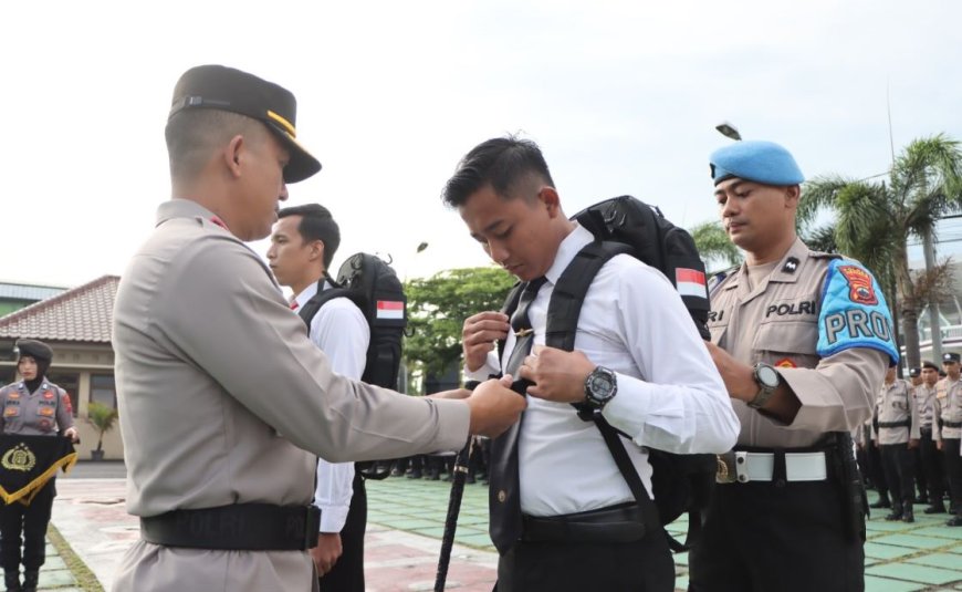 Kapolres Purworejo Cek Kesiapan Personel Pengamanan TPS