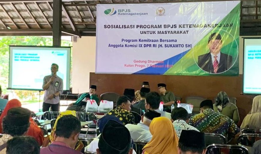 BPJamsostek Sosialisasikan Program dan Manfaat ke Ratusan Pekerja Informal di Kulonprogo