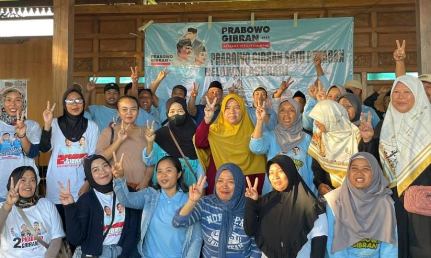 Relawan Aspragi Yogyakarta Dukung Prabowo-Gibran Menang Sekali Putaran