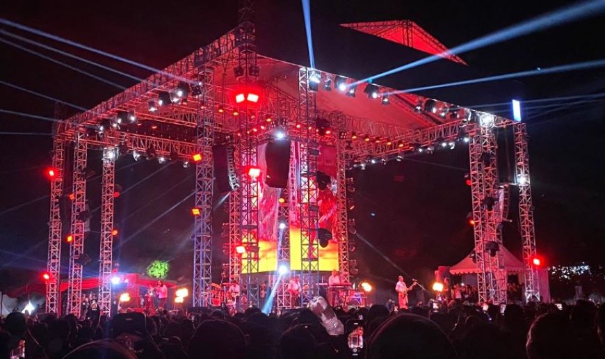 Tutup Rangkaian Konser Prabu, Dewa 19 Hibur Publik Yogyakarta
