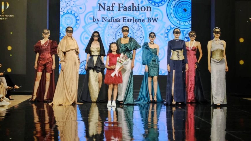 Berumur 10 Tahun, Nafisa Earlene jadi Salah Desainer Termuda Indonesia