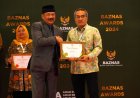 Bupati Bantul Abdul Halim Muslih Meraih Baznas Awards 2024