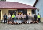 Polisi Mengamankan 25 Sepeda Motor Diduga akan Digunakan untuk Balapan Liar