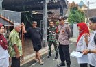 Antisipasi DBD, Babinsa Bersama Bhabinkamtibmas dan Petugas Puskesmas Melaksanakan PSN Door to Door
